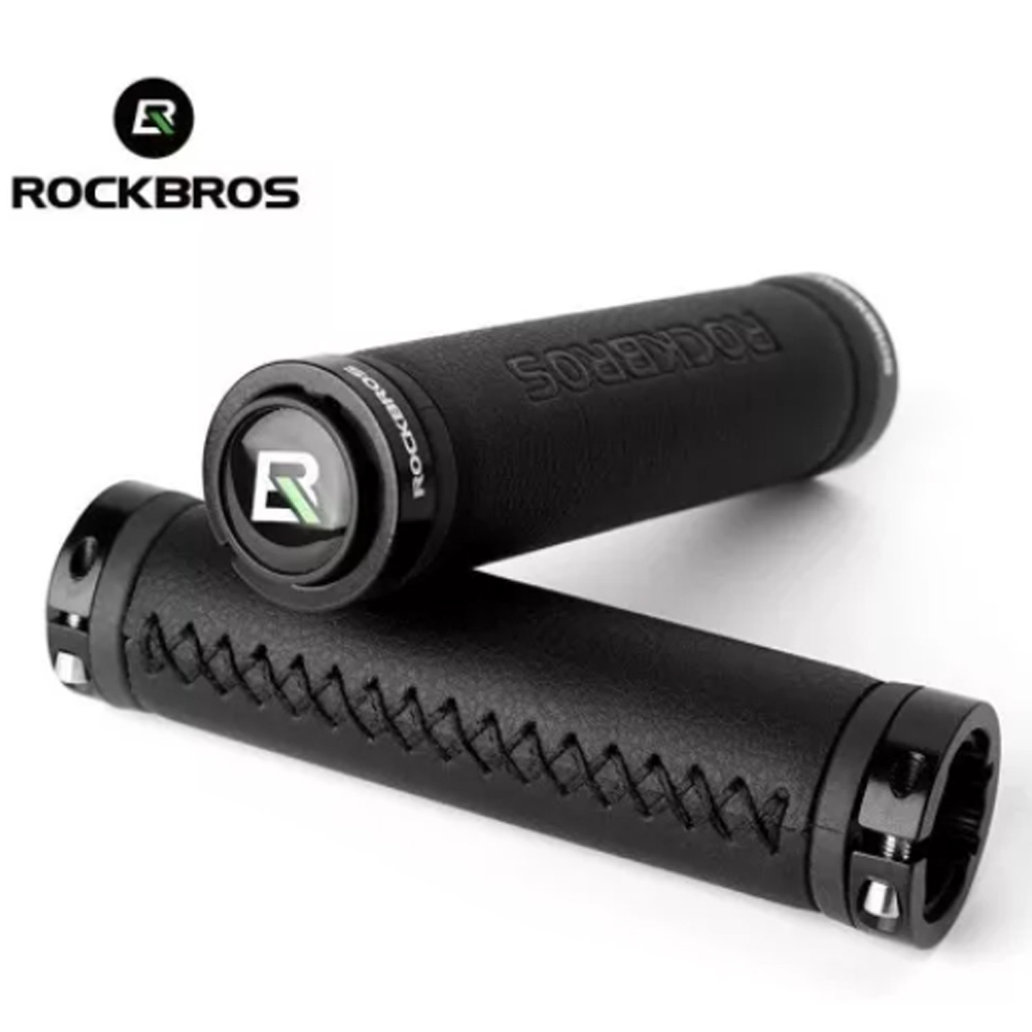 

Грипсы велосипедные с замком ROCKBROS, 135 мм, черные, RB_40210003001, Чёрный