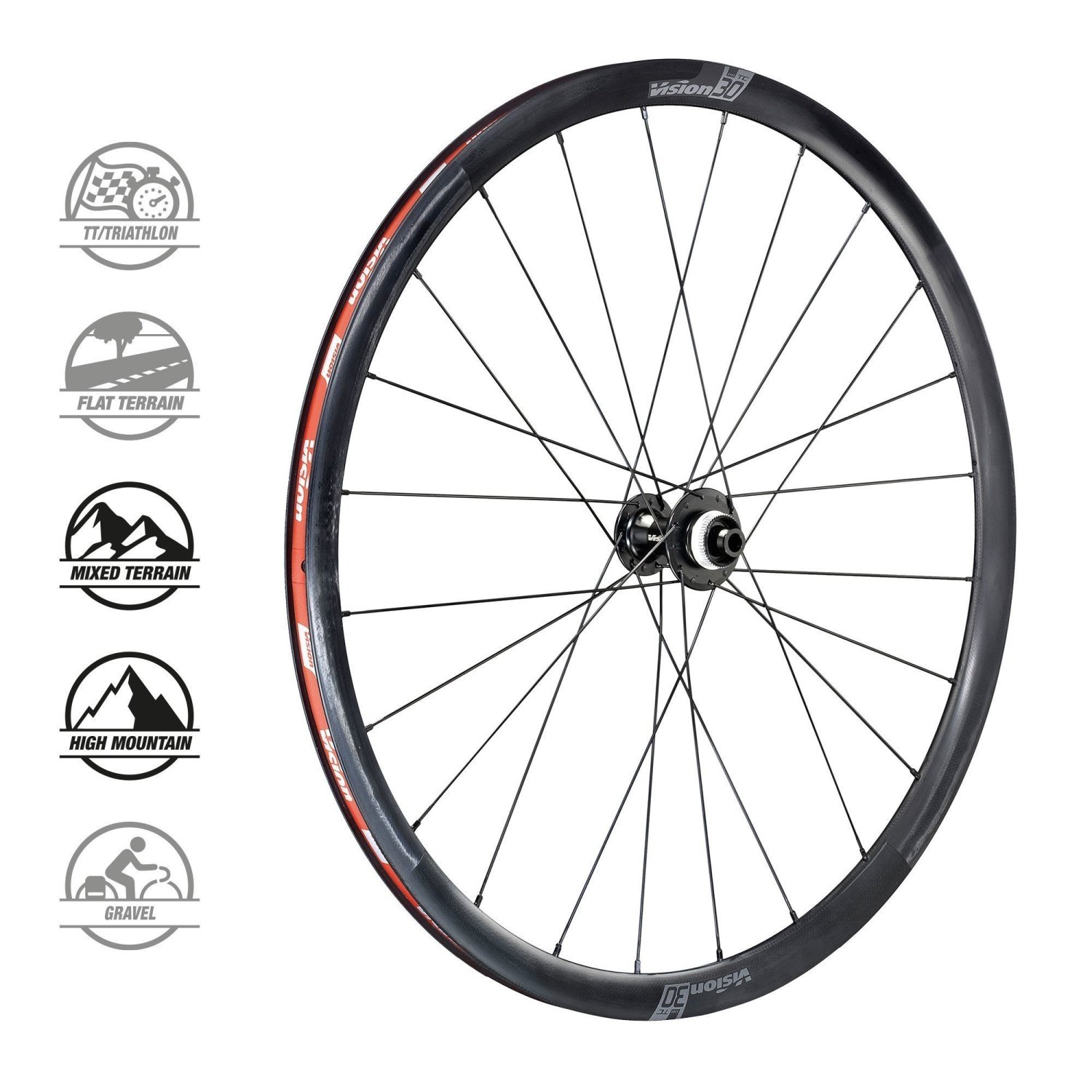 

Колеса Vision TC30 Disc SH11, 700мм, 710-0138111030