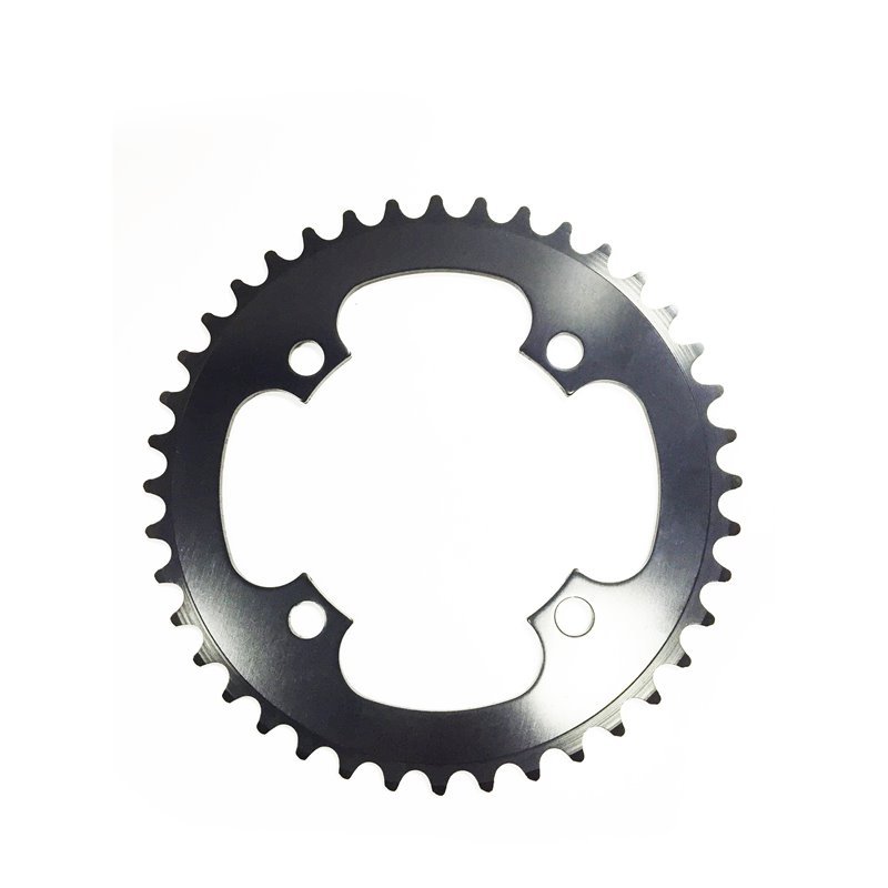 

Звезда передняя SD Chainring 4 hole 104 BK - Size: 39T, SDCR15411039BK, Серебристый