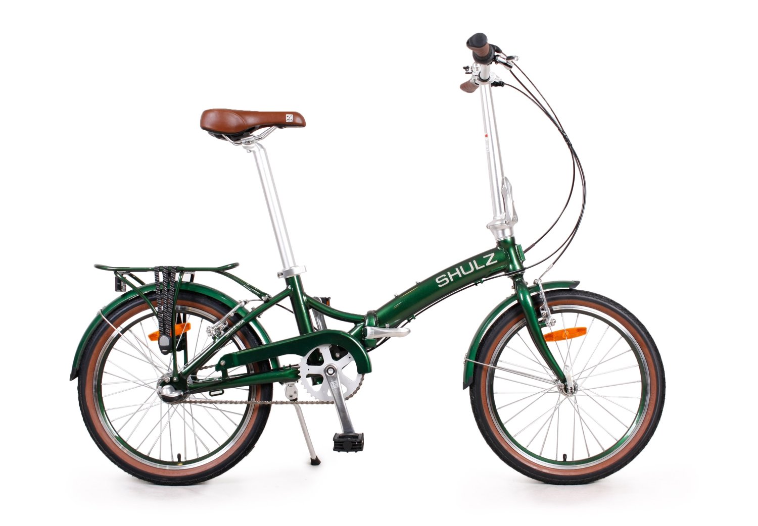 Складной велосипед SHULZ GOA V, 2021,19GV_YS2277, цвет зеленый