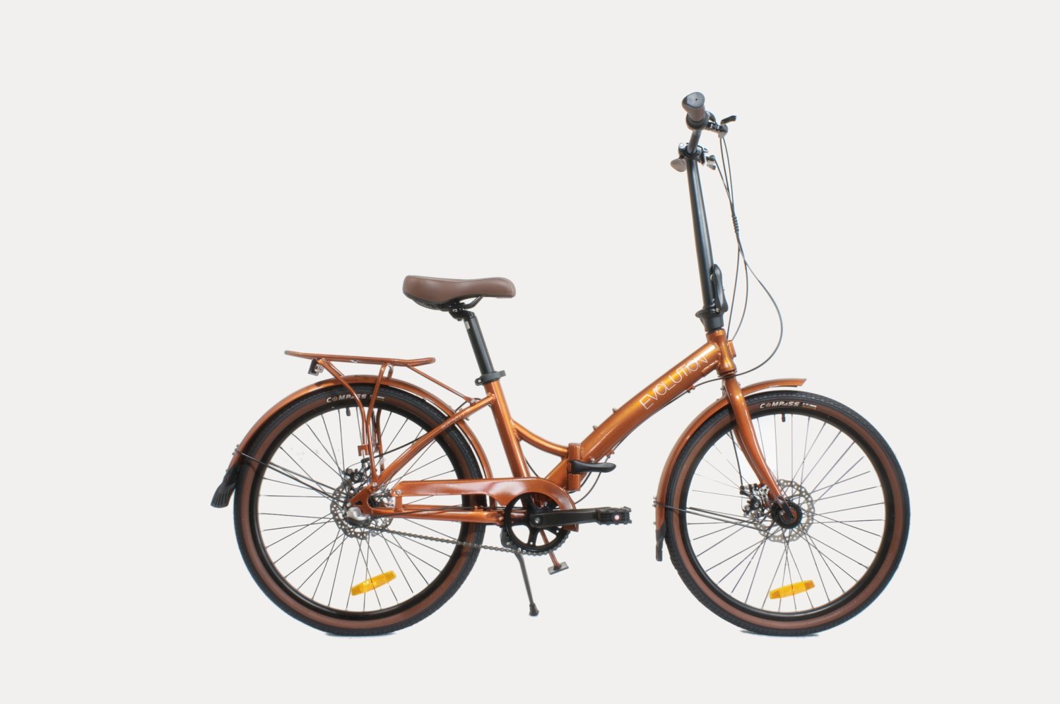 

Складной велосипед EVOLUTION BIGTOWN-3 MD 24", 2023, EV-BI3BR