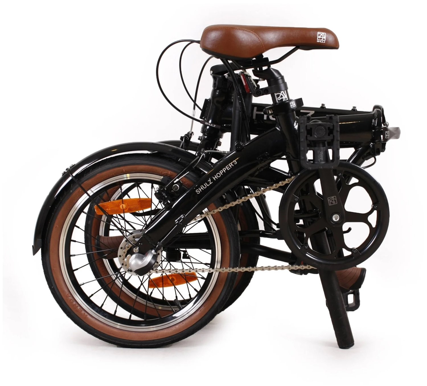 Складной велосипед SHULZ Hopper 3, black/черный YS-768, 2021, 2000008311625
