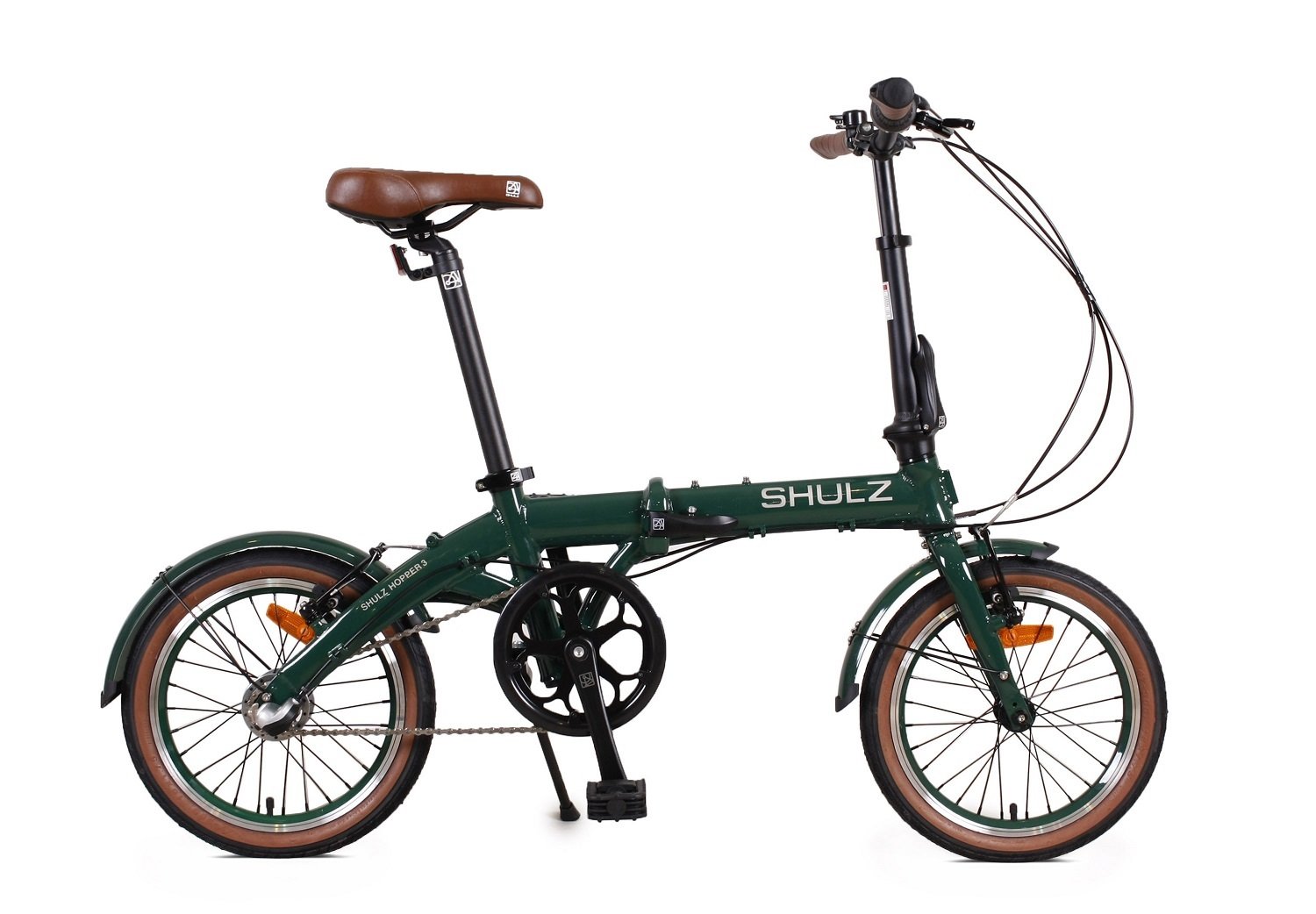 Складной велосипед SHULZ Hopper 3, PT-3435C, 2021, 2000008311656 колодки тормозные велосипедные alhonga симметричные 70мм без упаковки alh hj 609 12t3 bul
