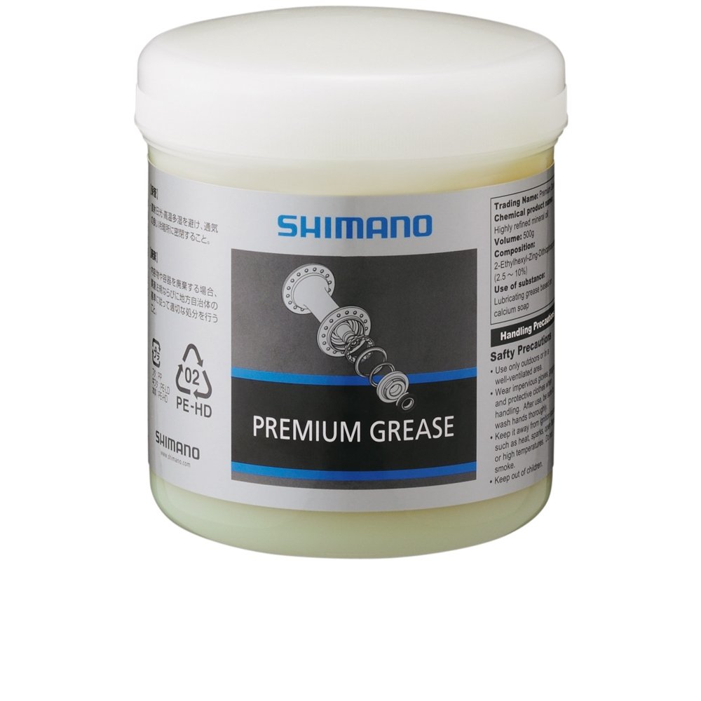 Смазка Shimano Premium, grease 500 g, box, for hubs, headset, bottom bracket, etc., CC-233707 смазка muc off grease gun kit 968