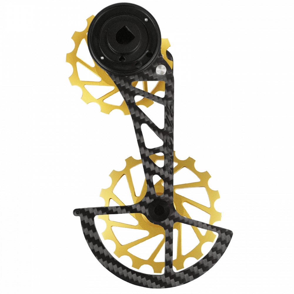

Ролики заднего переключателя NOVA RIDE, OSPW Sram AXS 12V, карбоновая рамка, золотой, ART00000064