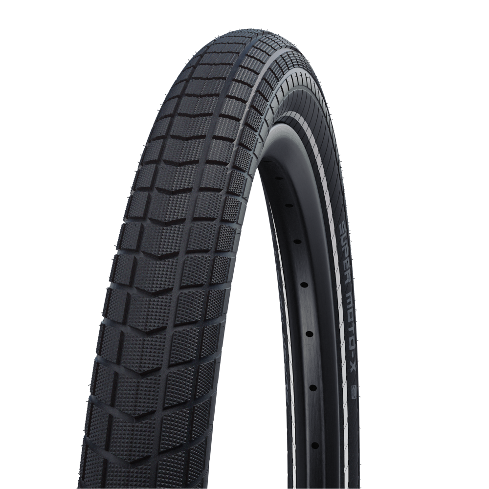 

Велопокрышка Schwalbe, SUPER MOTO-X Performance Line 20 x 2.80, 67 EPI, 710 грамм, фолдинговая, цвет черный, 11159531