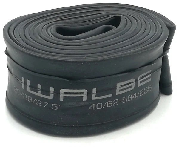 

Камера велосипедная SCHWALBE, 27,5-29" авто, AV19AP, Air Plus 28x1.50-29x2.40, 40/62-584/635, IB AGV 40 мм, 05-10461610