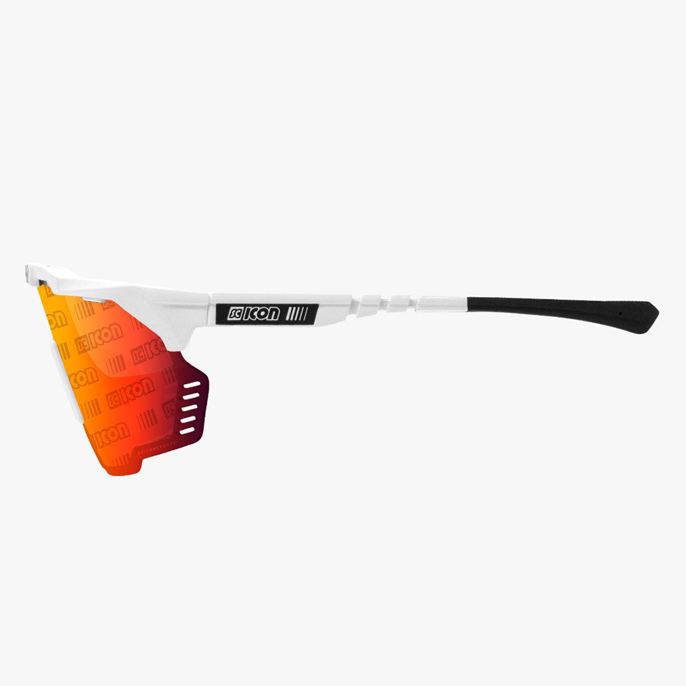 фото Велоочки scicon, aeroshade kunken monogram white multimirror red, ey31130800