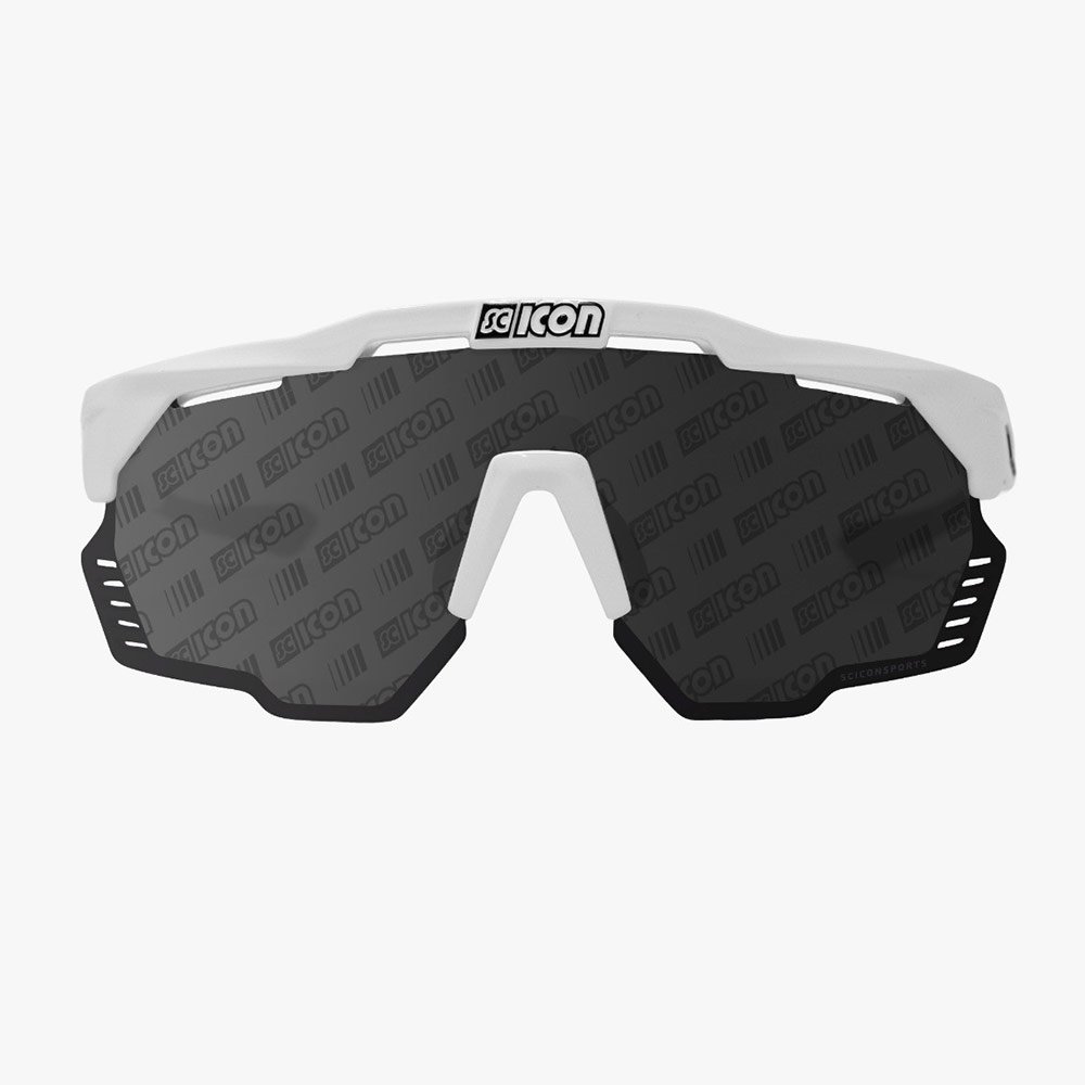 фото Велоочки scicon, aeroshade kunken monogram white multimirror silver, ey31110800