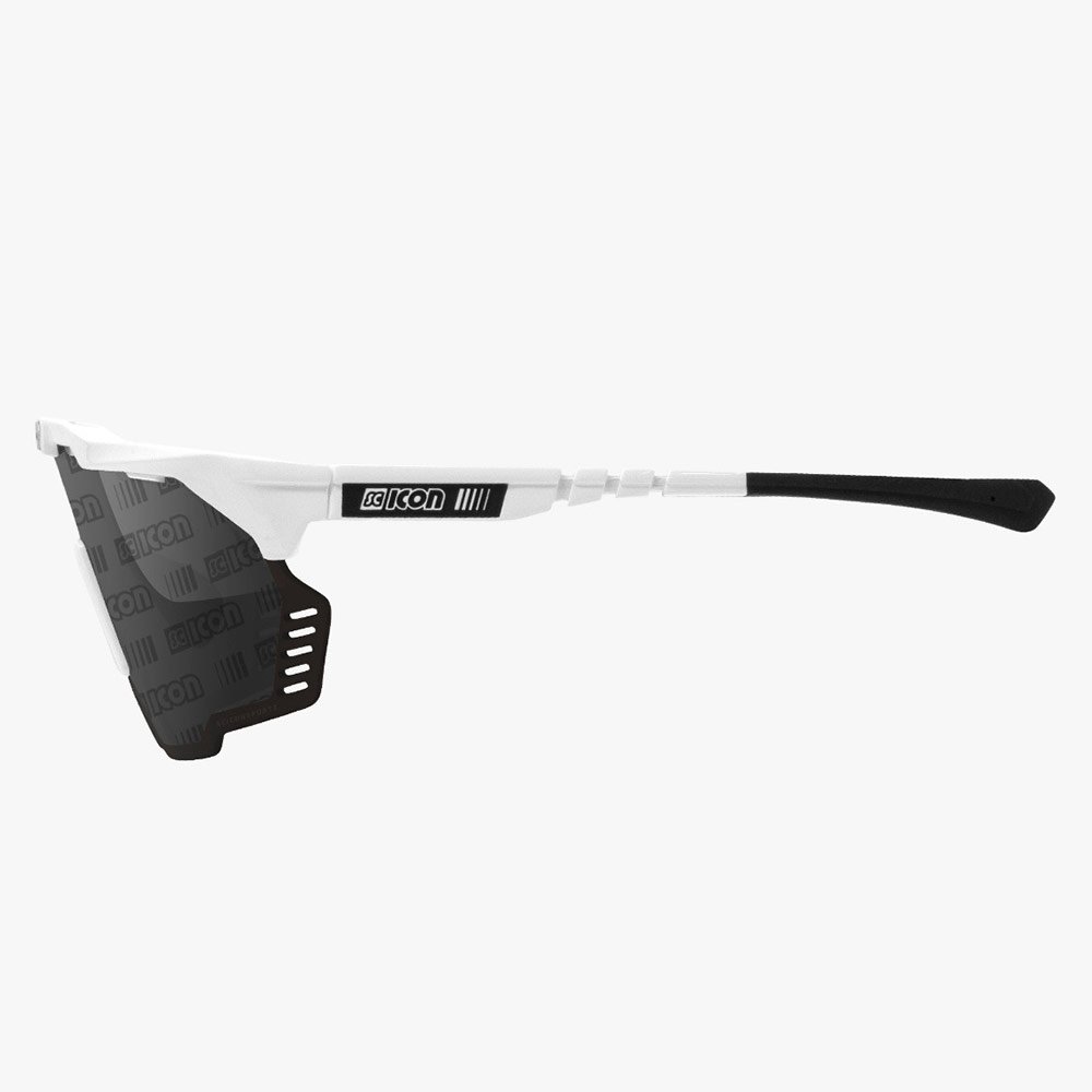 фото Велоочки scicon, aeroshade kunken monogram white multimirror silver, ey31110800