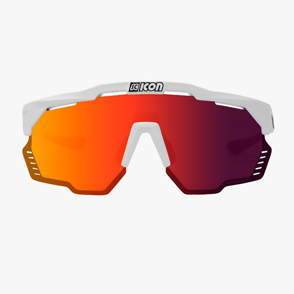 фото Велоочки scicon, aeroshade kunken white multimirror red + rain clear, ey31060800
