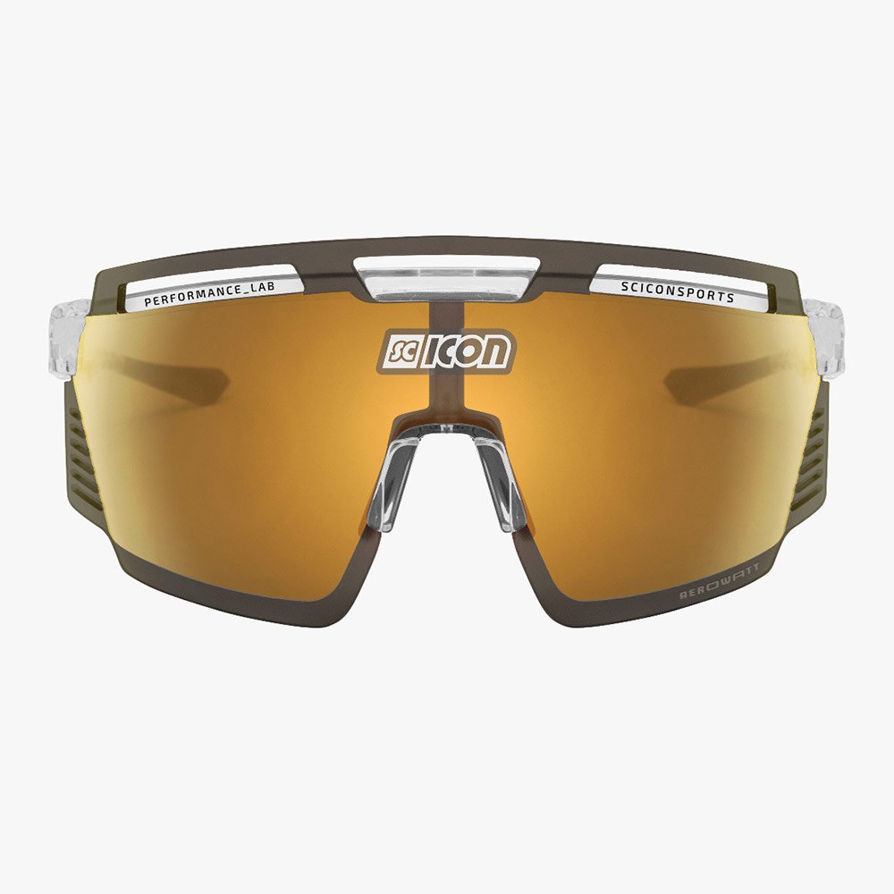 фото Велоочки scicon, aerowatt crystal multimirror bronze + rain clear, ey37070700