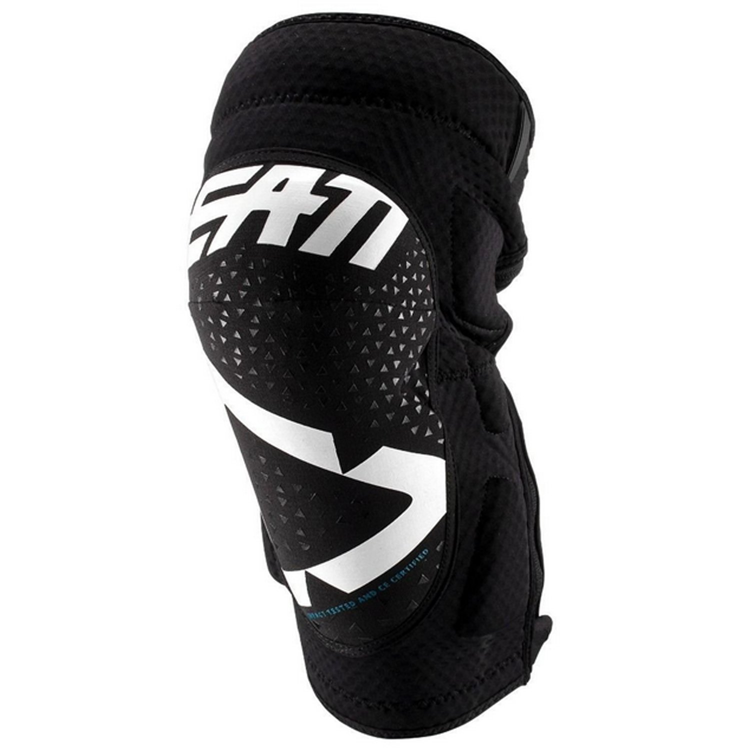 Защита колена Наколенники Leatt 3DF 5.0 Zip Knee Guard, White/Black, 2024, 5019400522 (Размер: S/M, Цвет: White/Black)