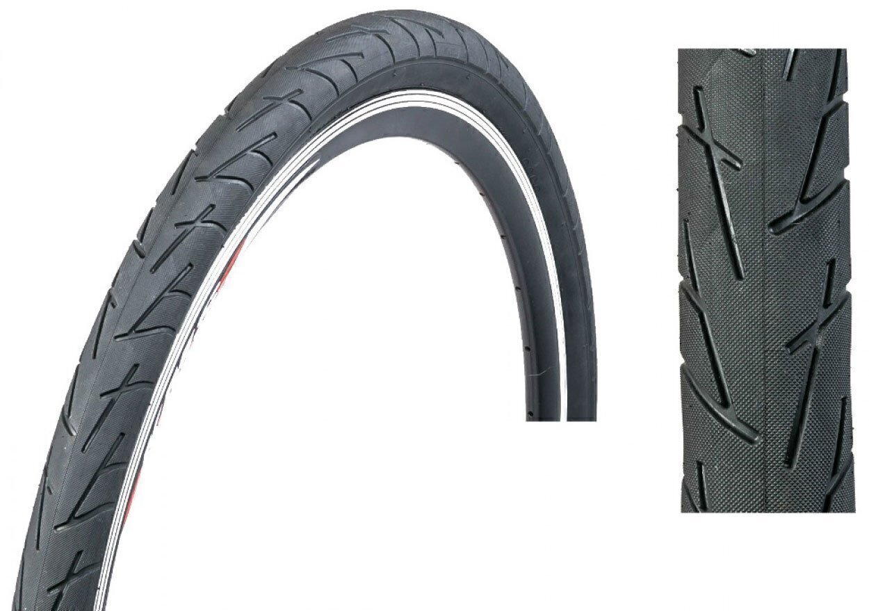 

Покрышка CHAO YANG 26"x 1.95 (44-559), слик, черная, H-5207, Черный