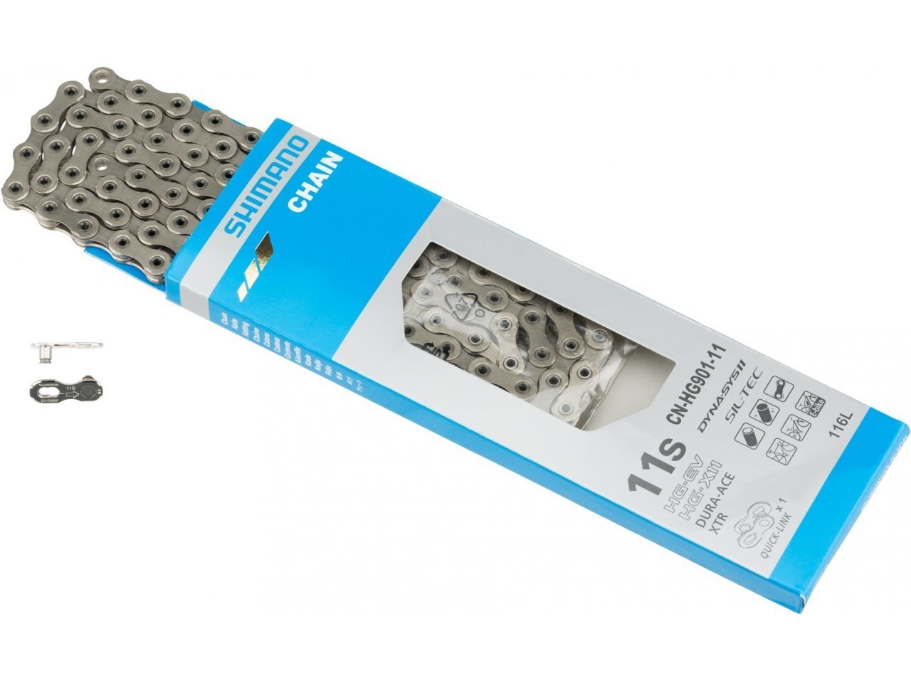 

Цепь Shimano HG901 XTR / Dura-Ace 11s., 138, A223055