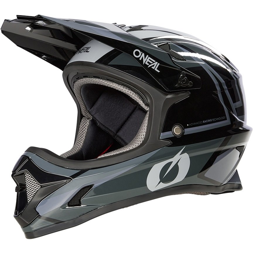 Шлем O'Neal SONUS Youth Helmet SPLIT V.23 black/gray L (51/52 cm), 0481-074 линза для веломасок o´neal b 30 youth spare double lens clear 6032 901