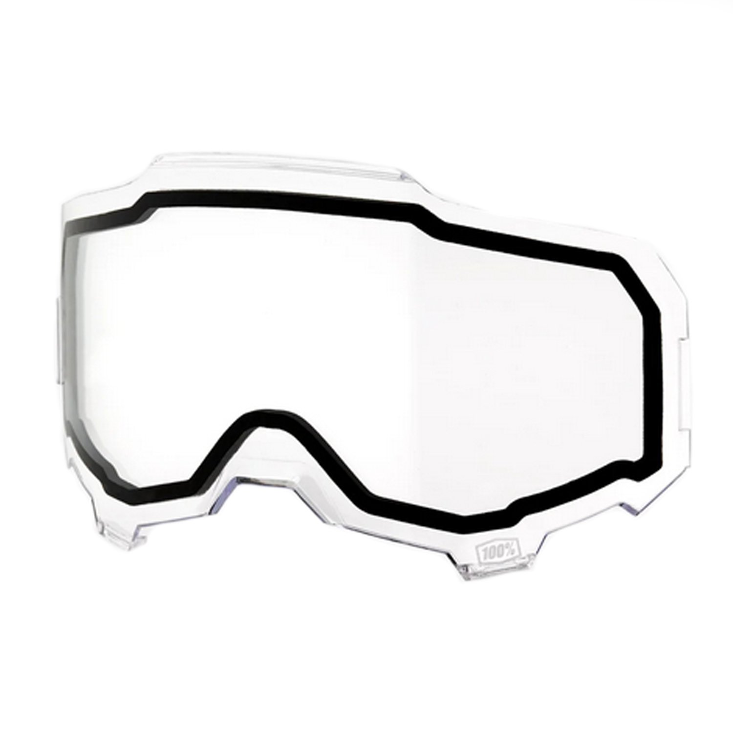 

Линза велосипедная 100% Armega Lens Dual Pane Clear, 59051-00001