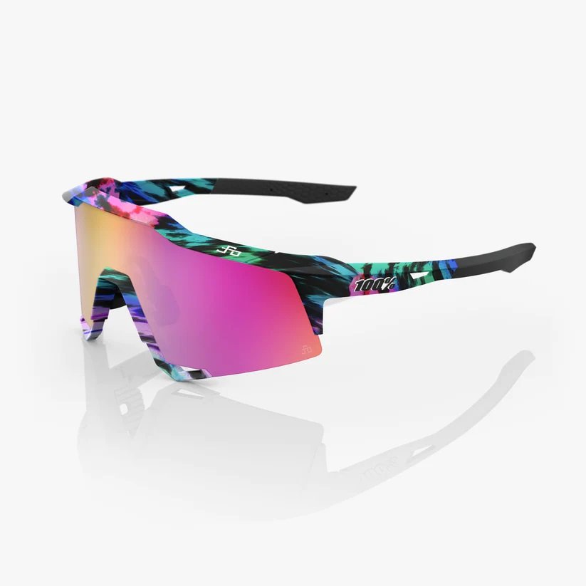 

Очки спортивные 100% Speedcraft Peter Sagan Le Soft Tact Tie Dye / Purple, 60007-00020