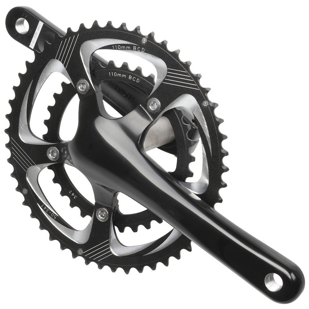 

Система шатунов велосипедные MTB Mighty 34/50 172.5mm, 11 ск.,A lu черн., 350470