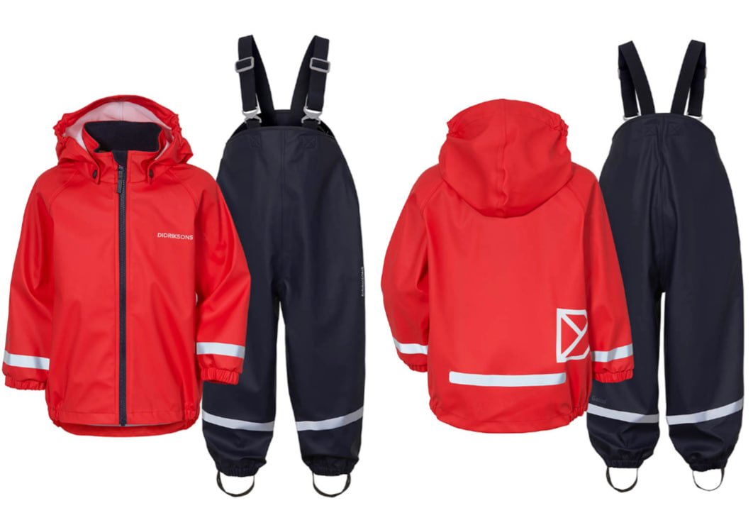 

Костюм детский DIDRIKSONS CLOUDMAN KID'S RAINSUIT 305 розовый/кумачовый, 504230 (110 504230)