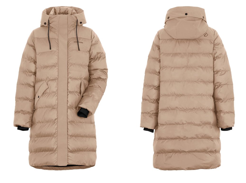 

Парка женская DIDRIKSONS FAY WNS PARKA 451 бежевый, 504524 (48 )