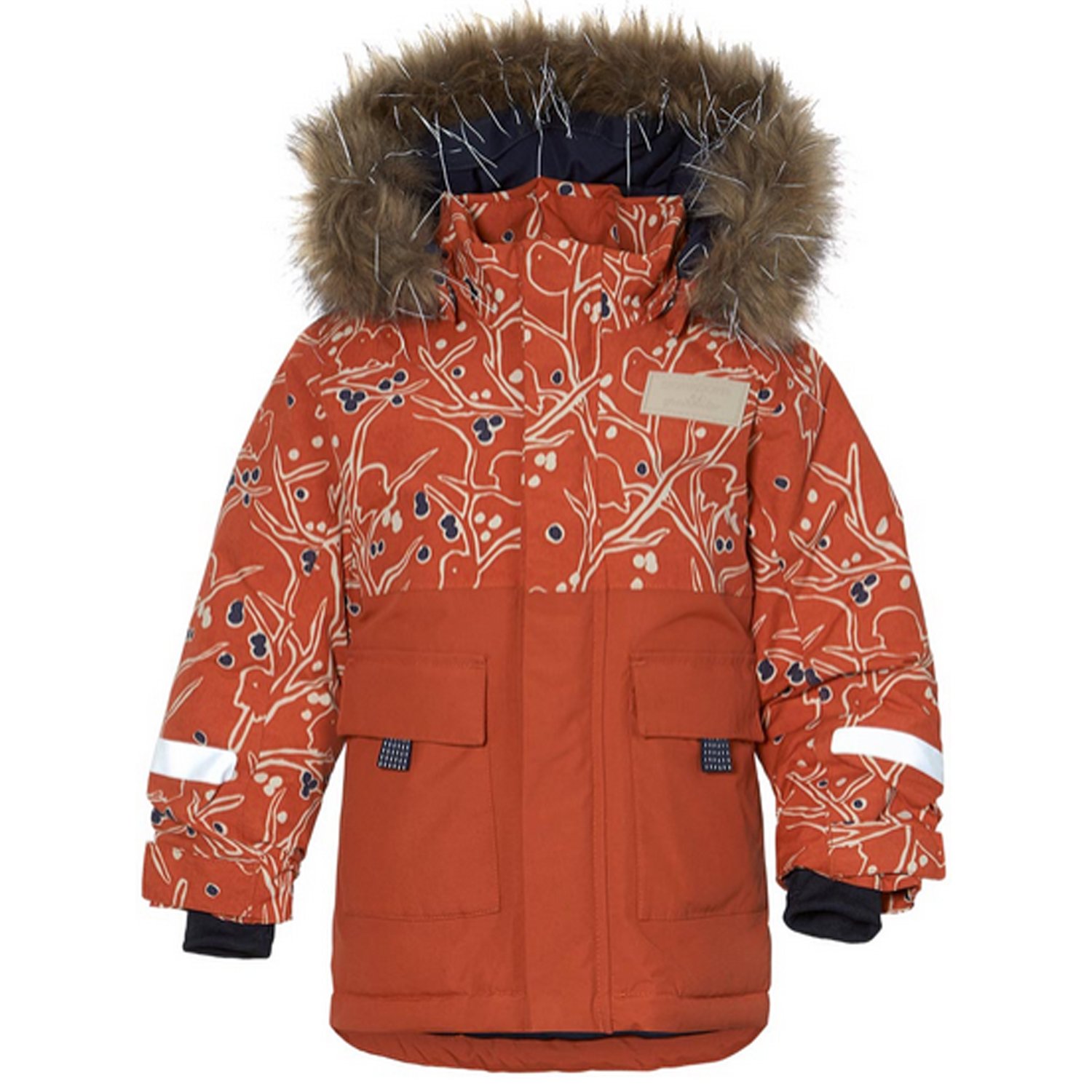 

Куртка детская DIDRIKSONS POLARBJORNEN PR KID'S PARKA 506, снегири на оранжевом, 504361 (Рост: 90, Цвет: Снегири на оранжевом), Оранжевый
