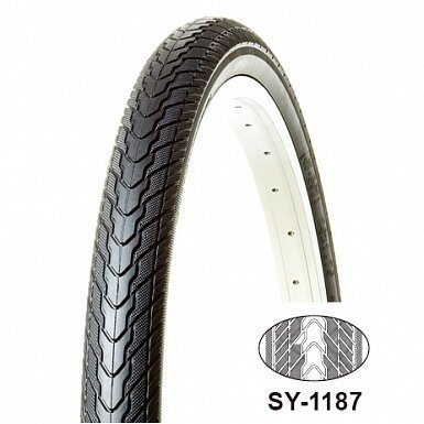 

Велопокрышка Seyoun 28" x 1.75" SY-1187 SEYOUN без камеры, 620120, Черный