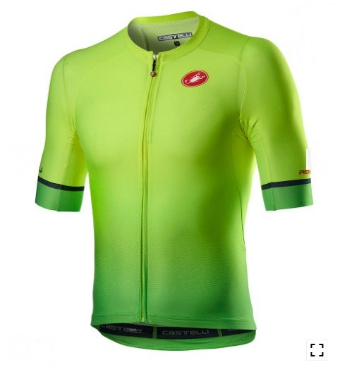 

Майка короткий рукав Castelli Aero Race 6.0, Жёлтый fluo/зеленый fluo, 4520011