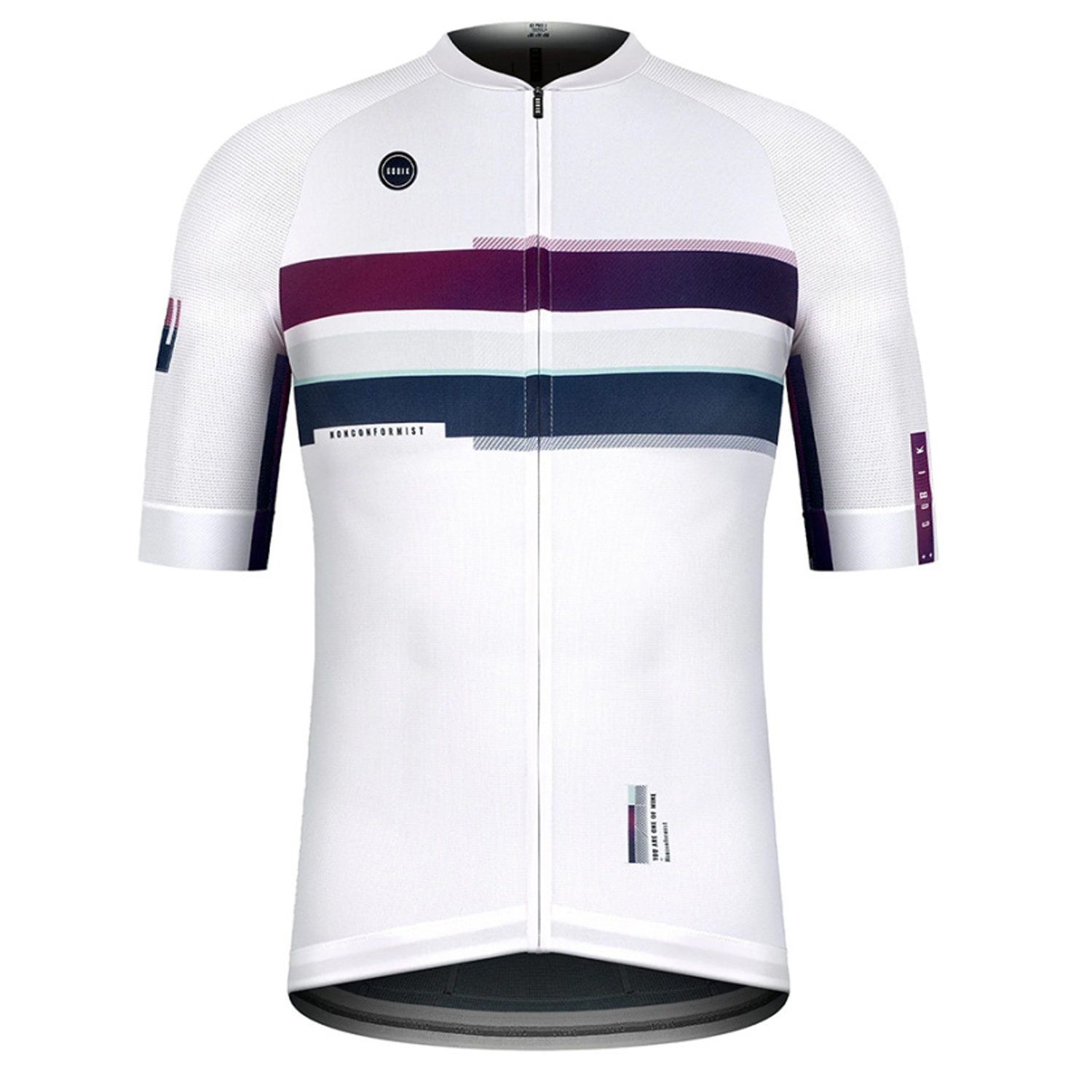 

Веломайка GOBIK CX PRO UNISEX BERRY STREAK, короткий рукав, белый/фиолетовый, 10-01-001-177 (Размер: , Цвет: Белый/фиолетовый