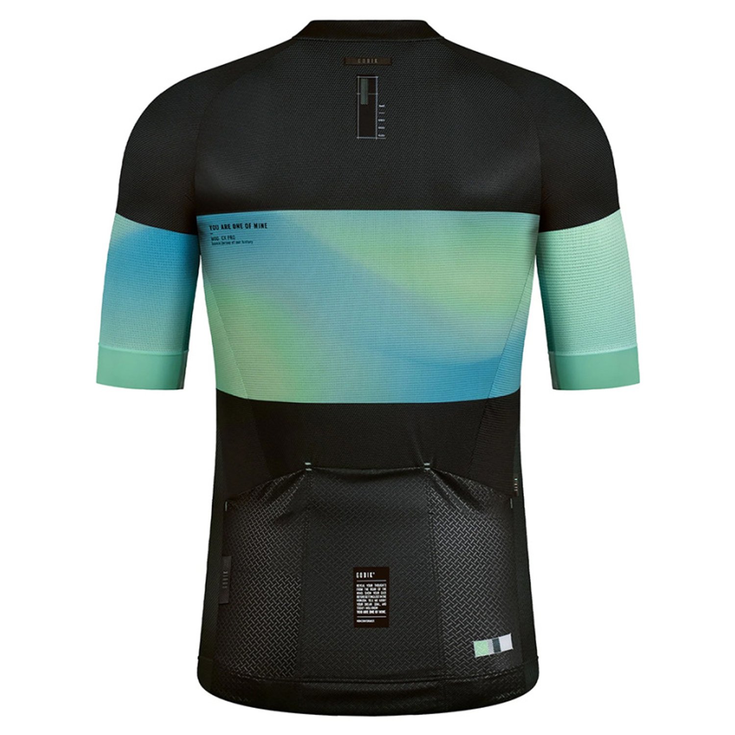 

Веломайка GOBIK CX PRO UNISEX FIJI, короткий рукав, черный/зеленый, 10-01-001-174 (Размер: M, Цвет: Черный/зеленый)