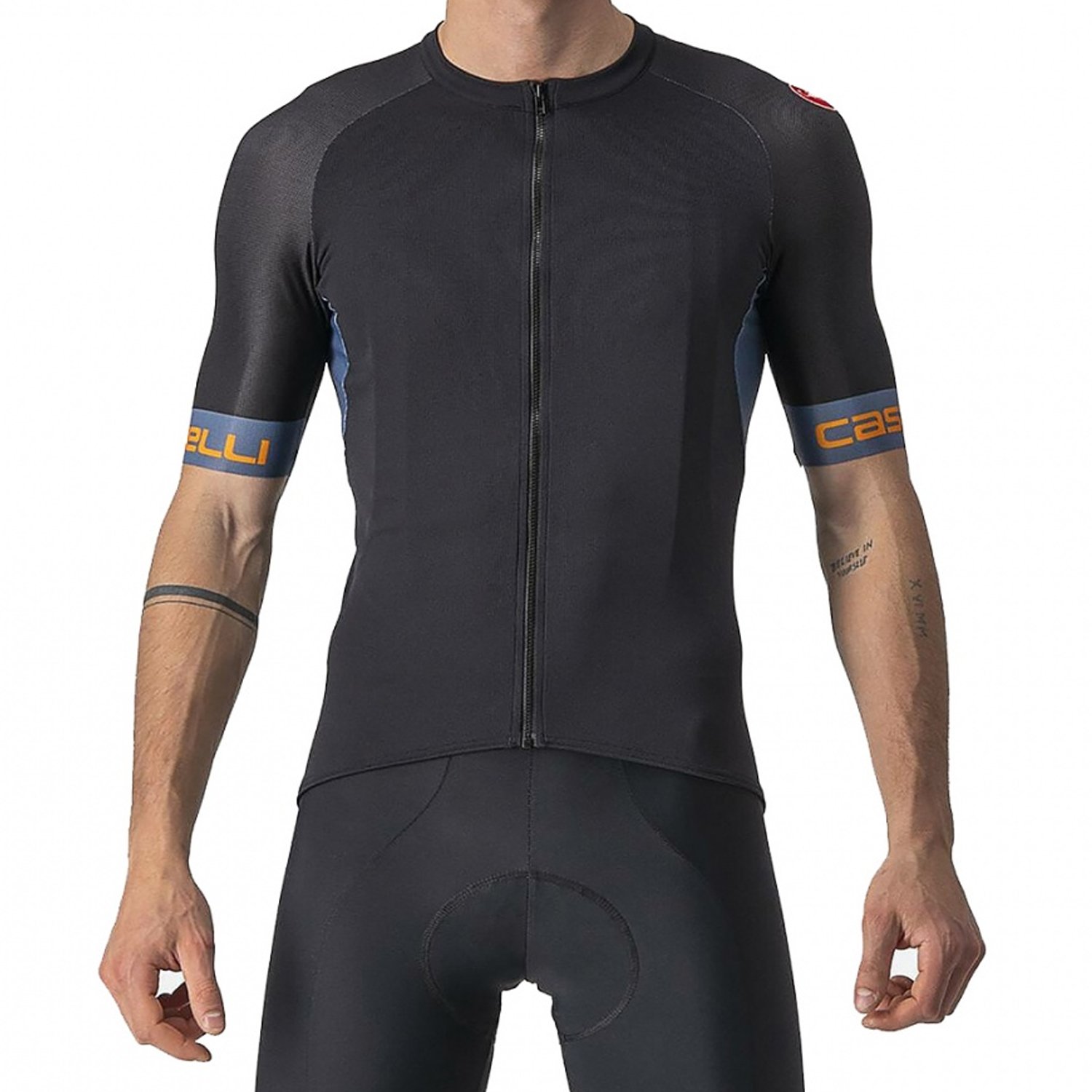 

Веломайка Castelli ENTRATA VI, короткий рукав, черный, 4522025