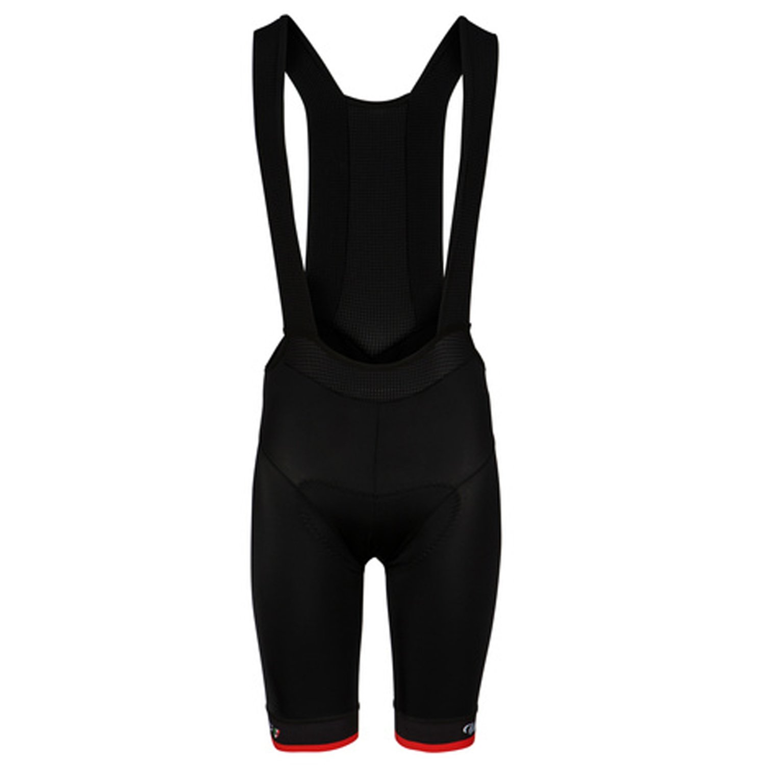 Велошорты  ВашВелосипед Велотрусы Wilier Cycling Club, с лямками, черный, WL286 (Размер: S, Цвет: черный)