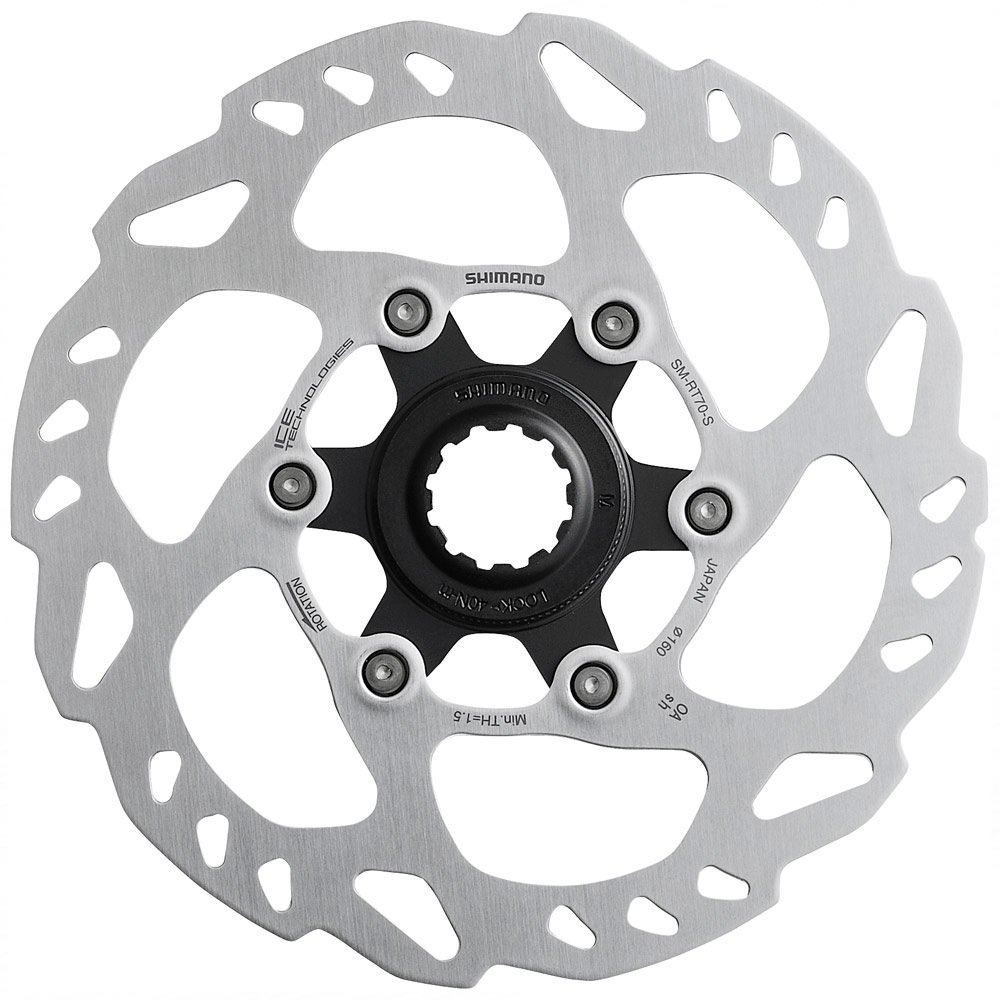 

Диск тормозной Shimano 105 160mm CL, KSMRT70S, Серебристый
