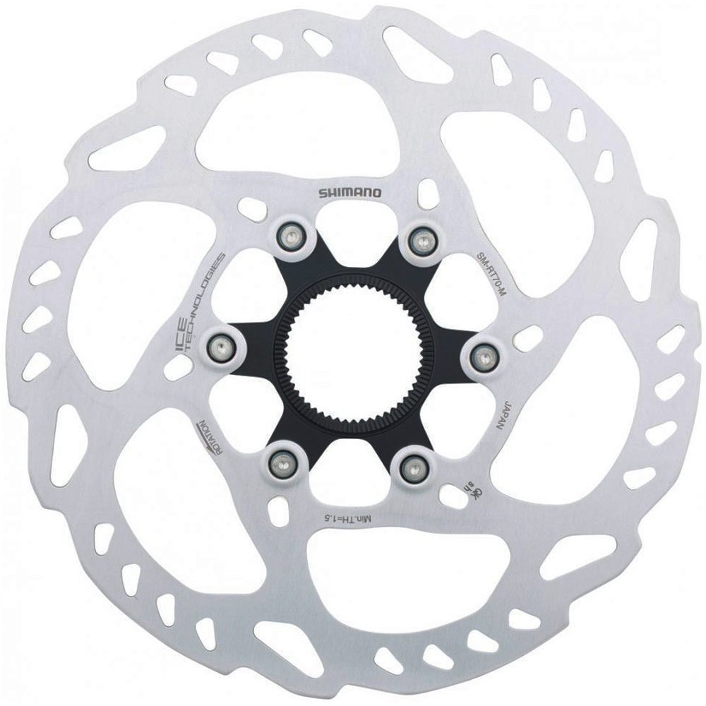 

Диск тормозной Shimano 105 140mm CL, KSMRT70SS, Серебристый