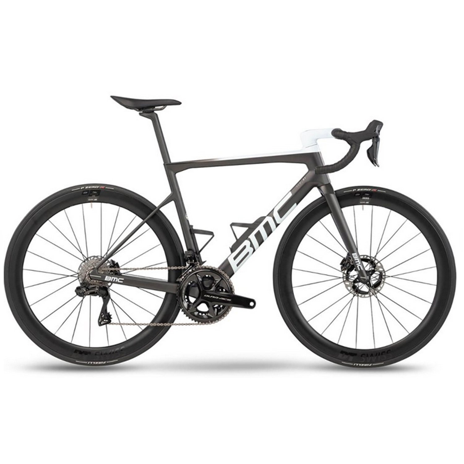 

Велосипед шоссейный BMC Teammachine SLR 01 TWO Dura Ace Di2 Carbon/White, 28", 2023, SLR01TWO