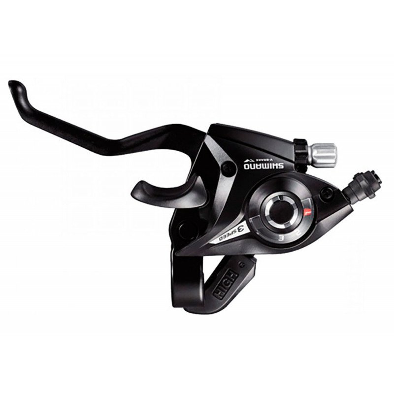 

Переключатель велосипедный Shimano Altus левый шифтер+тормозная ручка 3ск ASTEF51LSBL 2-2054