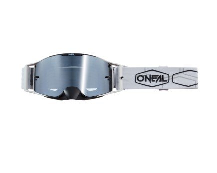 Маска O'Neal B-30 Goggle HEXX V.22 black/white - silver mirror, 6032-201 сумка велосипедная o´neal onl tx2000 gear bag black 1320 100