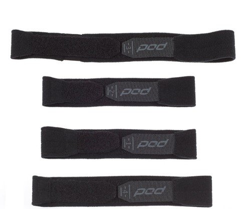 Защита колена  ВашВелосипед Стрепы наколенников POD KX. Black/Grey, 2021, KP330-014-XL/2X (Размер: XXXL )