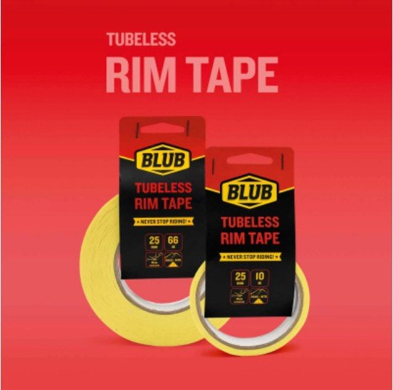 

Лента ободная бескамерная Blub Tubeless Rim Tape 25mm x 25m, blubrimtape25x25