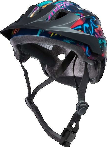 Шлем подростковый O'Neal FLARE REX multi (51-55 cm), 0020-000 шлем o neal trailfinder helmet split v 23 black neon yellow s m 54 58 cm 0013 032