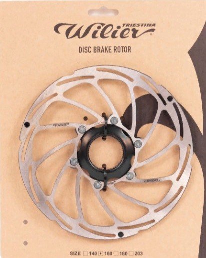 

Диск тормозной Wilier 160mm Center Lock, RDC01-160
