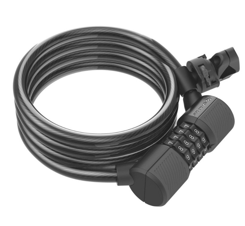 фото Замок syncros masset coil cable combination lock black, es280304-0001