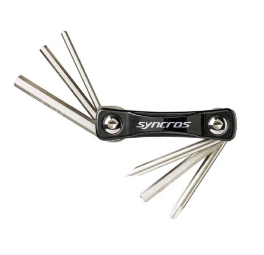 Набор инструментов Syncros 6 функций ST-01 essentials black, ES272897-0001 мультитул велосипедный syncros lighter 8 8 функций 250601 0001222