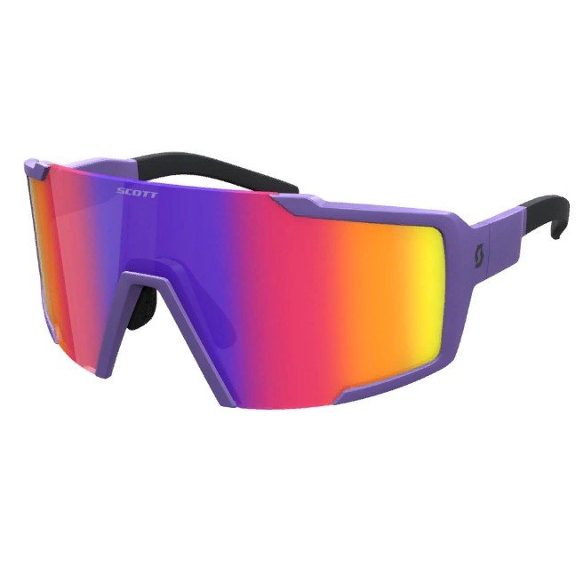 Очки SCOTT Shield ultra purple/teal chrome, ES275380-7811272 стартовые очки mad wave turbo racer ii mirror m0458 07 0 10w бирюзовый