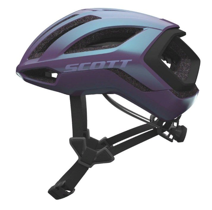 Шлем SCOTT Centric Plus (CE) prism unicorn purple M(55-59), ES280405-7479 велошлем scott arx plus ce prism green purple s 51 55 es288584 6916