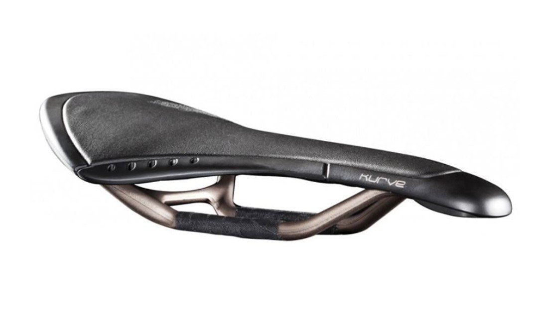 фото Седло fizik kurve snake черное/белое, 7050a0b800