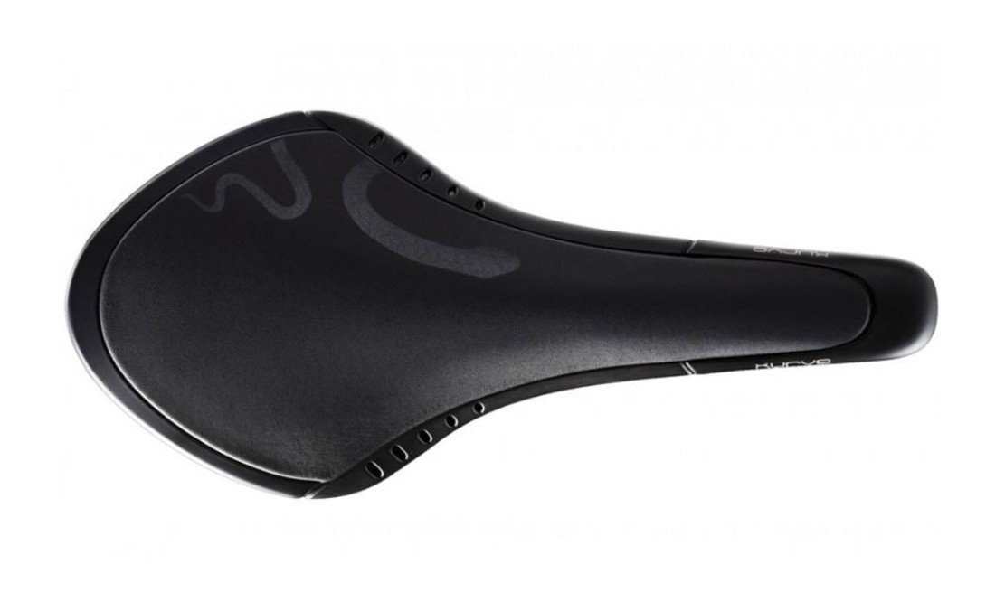 

Седло Fizik KURVE Snake черное/белое, 7050A0B800, Черный