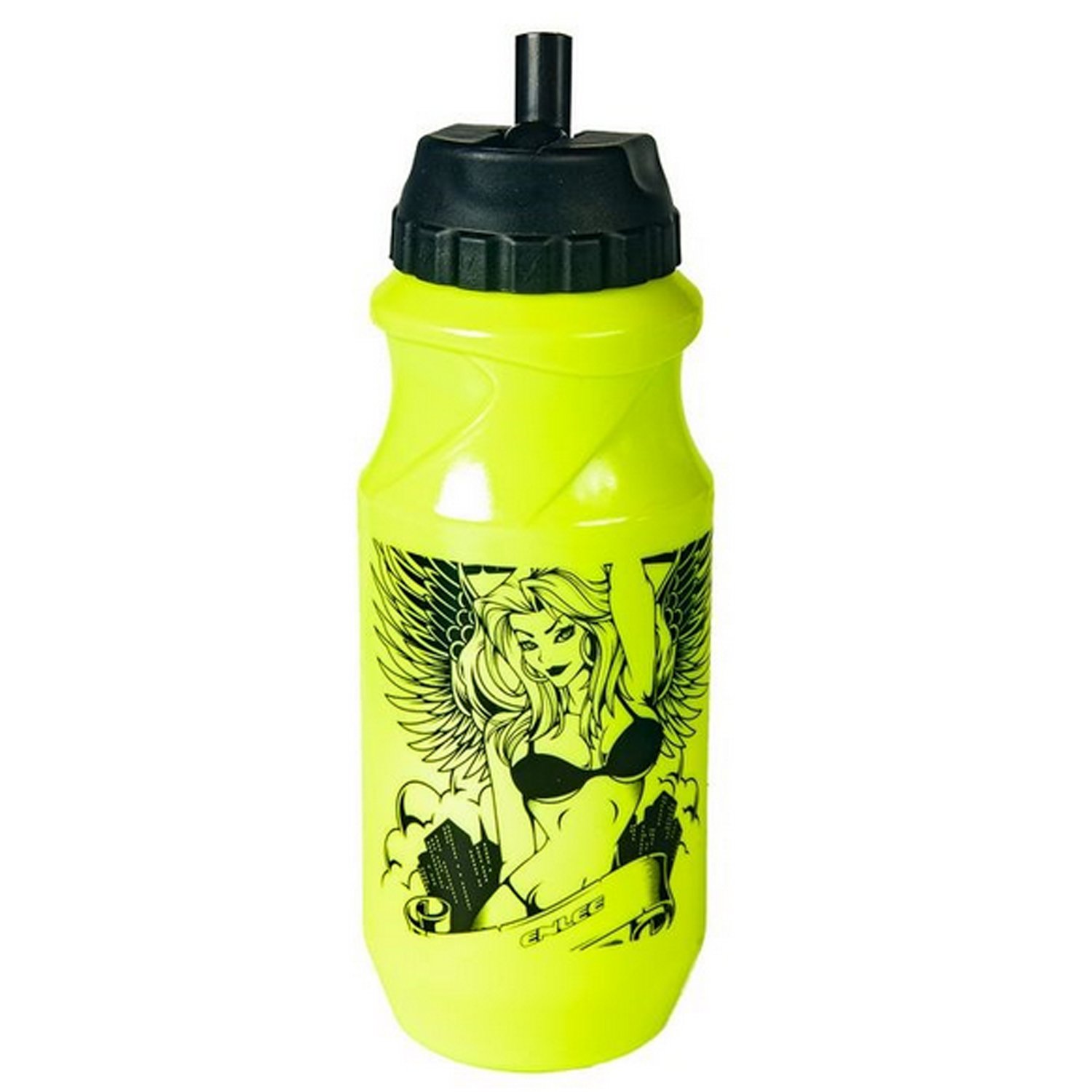 

Велобутылка Enlee RR-20 Girl Yellow, 0.6 л, желтая, ARV000240, Желтый