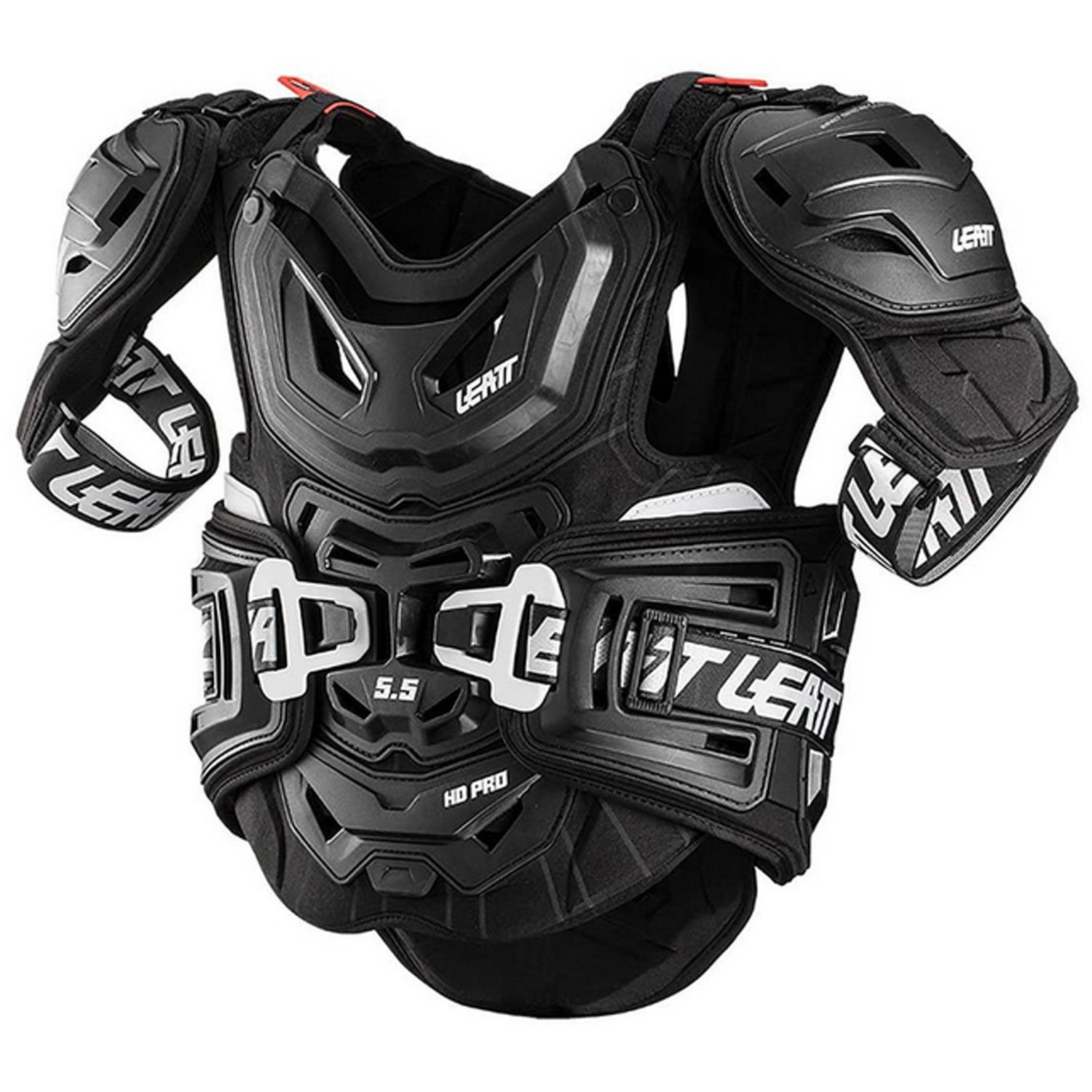 

Защита панцирь Leatt Chest Protector 5.5 Pro HD, Black, 2024, 5014101101
