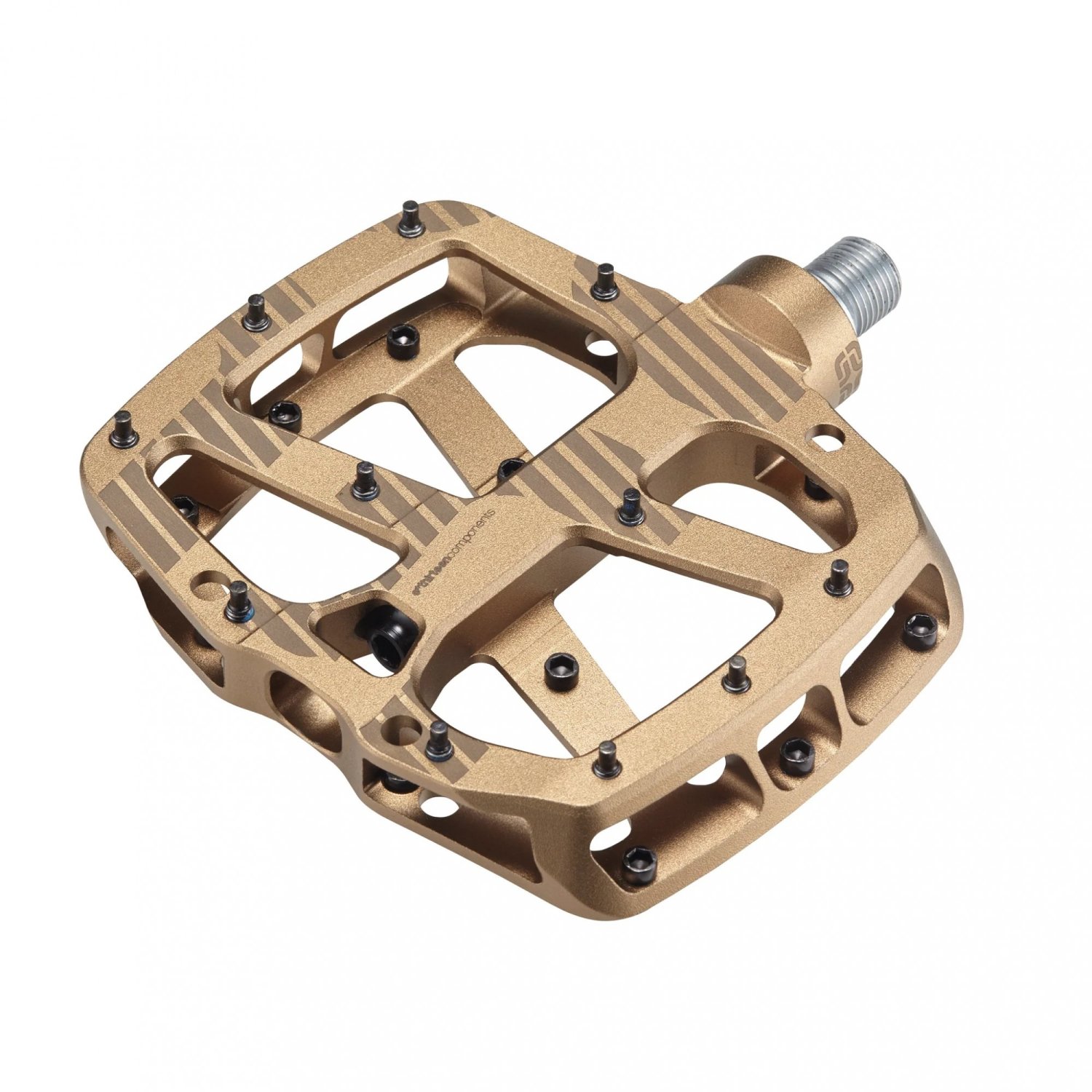 

Педали E Thirteen Plus Flat Pedal Aluminum Body 22 Pins Bronze, PD2UPA-103